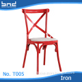wholesale modern iron bistro french dining chair